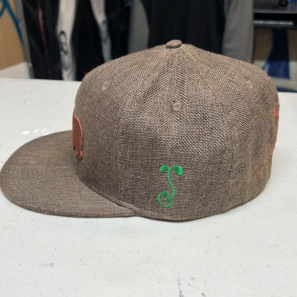 *Rare* Limited Edition Grassroots x Hemp Hoodlamb Fitted Cap 7 ¾ - Picture 2 of 7